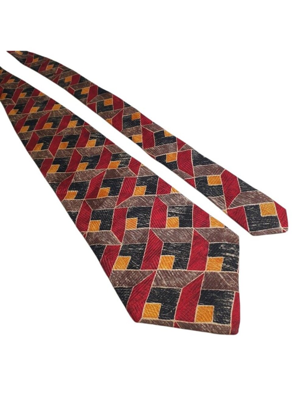 Robert Talbott Studio Nordstrom Men Geometric Silk Tie Bold Pattern Classic Gift
